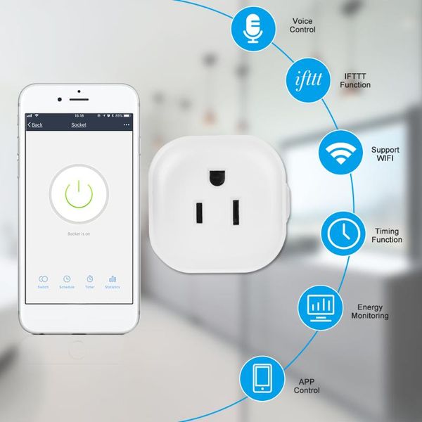 mini wifi smart socket with energy monitoring function bulgy on/off button smart alexa outlet timing function voice control
mini wifi smart socket with energy monitoring function bulgy on/off button smart alexa outlet timing function voice control