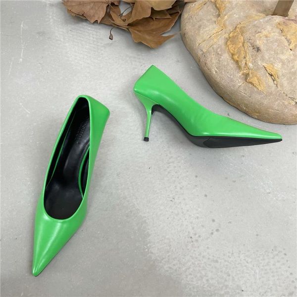 women 8cm high heels luxury pointed toe pumps scarpins office ladies designer green prom stiletto dress party shoes, Black
women 8cm high heels luxury pointed toe pumps scarpins office ladies designer green prom stiletto dress party shoes, Black