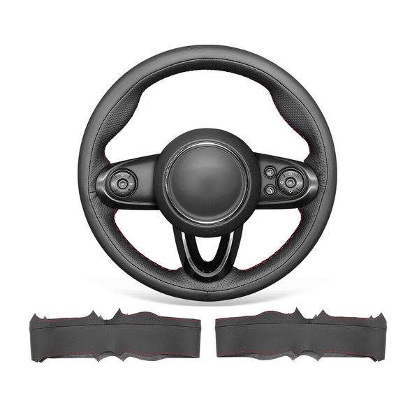 diy custom black genuine leather steering wheel cover for mini clubman convertible
diy custom black genuine leather steering wheel cover for mini clubman convertible