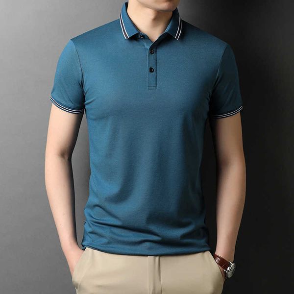 mulberry silk short t-shirt 2021 summer men's comfortable and breathable solid color embroidery lapel half sleeve, White;black
mulberry silk short t-shirt 2021 summer men's comfortable and breathable solid color embroidery lapel half sleeve, White;black