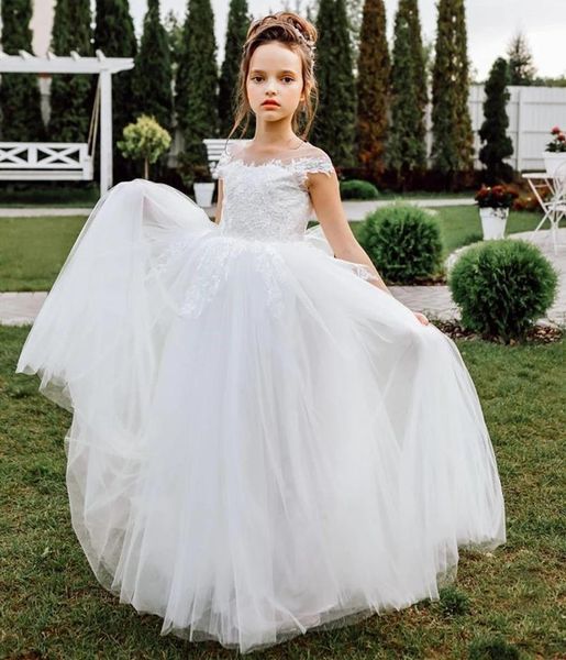 girl's dresses ivory white lace flower girl sheer neck tulle kids birthday pageant gowns a-line first communion dress, Red;yellow
girl's dresses ivory white lace flower girl sheer neck tulle kids birthday pageant gowns a-line first communion dress, Red;yellow