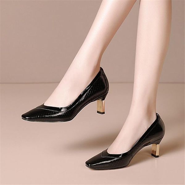 concise bordered genuine leather pumps women slip on kitten high heels lady work office party daily shoes plus size 43 dress, Black
concise bordered genuine leather pumps women slip on kitten high heels lady work office party daily shoes plus size 43 dress, Black