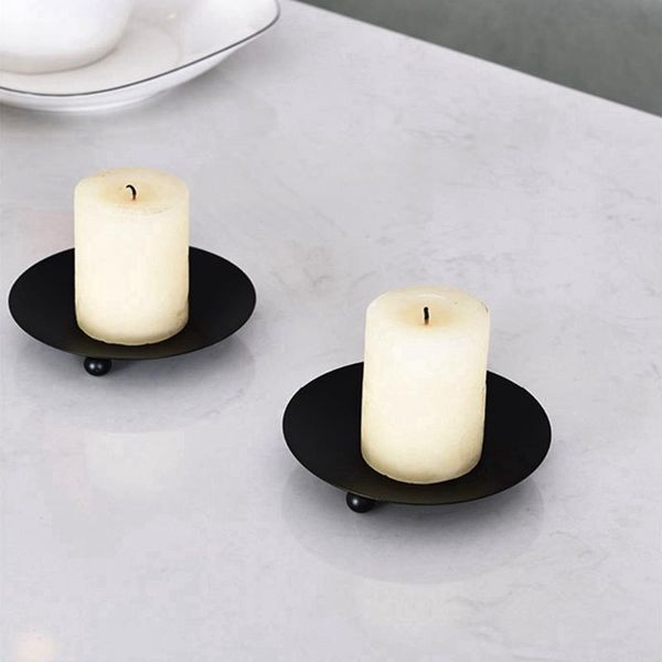 pcs/set black color iron craft candlestick decoration candle holder tray tiny creative table holders
pcs/set black color iron craft candlestick decoration candle holder tray tiny creative table holders