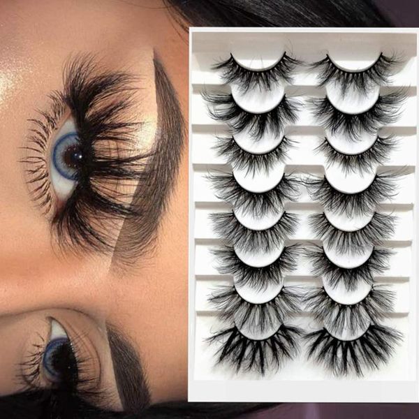 pairs women 18mm mixed styles 3d faux mink false eyelashes fluffy wispies long lashes handmade reusable makeup tool
pairs women 18mm mixed styles 3d faux mink false eyelashes fluffy wispies long lashes handmade reusable makeup tool