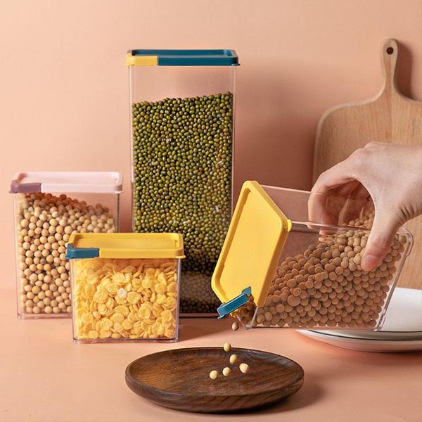 storage bottles & jars square sealed box kitchen organizer plastic container candy boxes with lip fridge food containers
storage bottles & jars square sealed box kitchen organizer plastic container candy boxes with lip fridge food containers