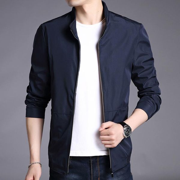 men's jackets casual fashion fit stand slim collar brand designer jacket men zipper windbreaker autumn classic maroon coats clothes, Black;brown
men's jackets casual fashion fit stand slim collar brand designer jacket men zipper windbreaker autumn classic maroon coats clothes, Black;brown
