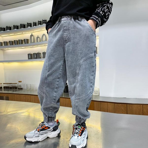 loose jean spring autumn boy trousers pants capris kids children clothing denim school outdoor straight kids clothes sport high jeans, Blue
loose jean spring autumn boy trousers pants capris kids children clothing denim school outdoor straight kids clothes sport high jeans, Blue
