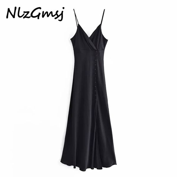 dress woman long summer backless party es ladies button elegant women's es 03 210628, Black;gray
dress woman long summer backless party es ladies button elegant women's es 03 210628, Black;gray