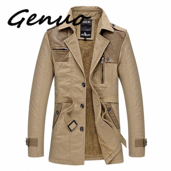 men's trench coats coat 2021 arrive fashion designer male long jacket autumn winter warm windproof slim size l-3xl, Tan;black
men's trench coats coat 2021 arrive fashion designer male long jacket autumn winter warm windproof slim size l-3xl, Tan;black