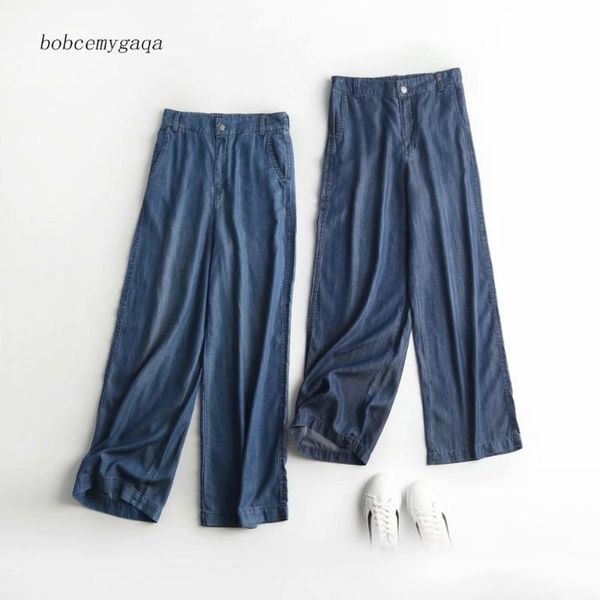 women's pants & capris women denim wide leg blue jeans loose palazzo elastic waist autumn summer high, Black;white
women's pants & capris women denim wide leg blue jeans loose palazzo elastic waist autumn summer high, Black;white