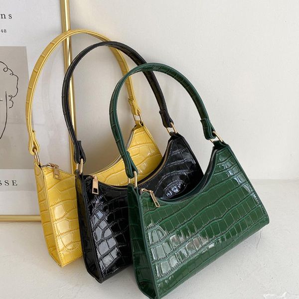 crocodile pattern pu leather handbag female shoulder bag fashion ladies armpit retro casual women tote small clutch dropship cross body
crocodile pattern pu leather handbag female shoulder bag fashion ladies armpit retro casual women tote small clutch dropship cross body