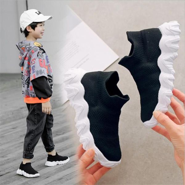 athletic & outdoor spring and autumn children's knitted mesh shoes breathable leisure sports boys' girls' running, Black
athletic & outdoor spring and autumn children's knitted mesh shoes breathable leisure sports boys' girls' running, Black