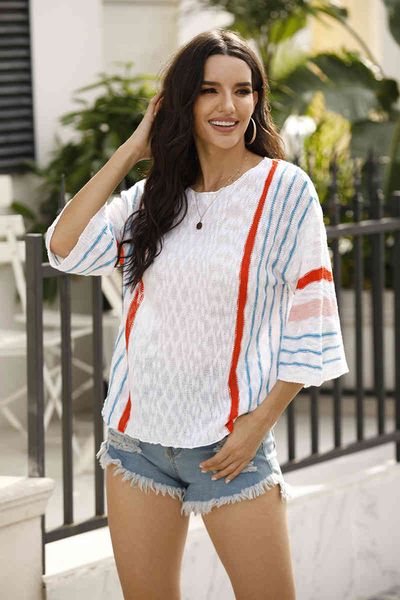women's sweaters 2021 spring autumn knit woman striped slim bohemian fashion white pullover jumper knitwear sale yffx, White;black
women's sweaters 2021 spring autumn knit woman striped slim bohemian fashion white pullover jumper knitwear sale yffx, White;black
