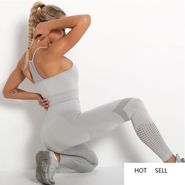 striped hollow out seamless yoga set women sports fitness vest leggings gym suit fitness, White;red
striped hollow out seamless yoga set women sports fitness vest leggings gym suit fitness, White;red