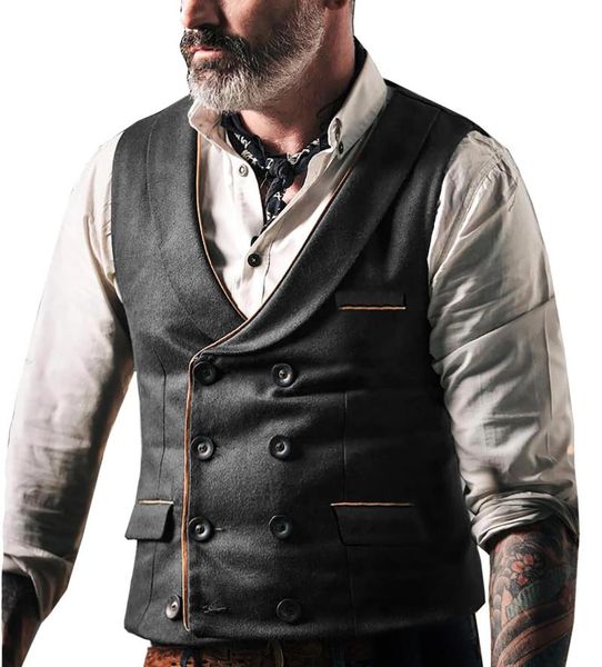 brown/black suede vest double breasted shawl lapel wool waistcoat casual formal business slim fit groomman for wedding men's vests, Black;white
brown/black suede vest double breasted shawl lapel wool waistcoat casual formal business slim fit groomman for wedding men's vests, Black;white