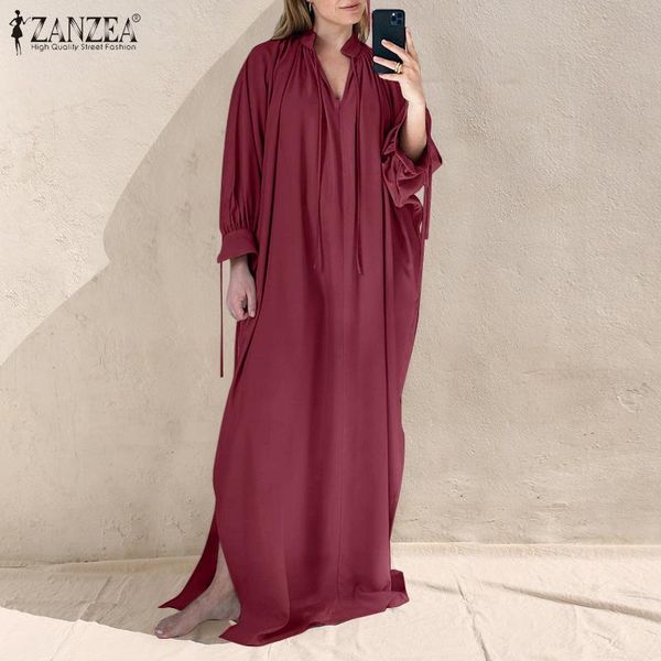casual dresses fashion maxi dress women's v neck sundress 2022 lace-up puff sleeve split vestidos female solid robe plus size, Black;gray
casual dresses fashion maxi dress women's v neck sundress 2022 lace-up puff sleeve split vestidos female solid robe plus size, Black;gray