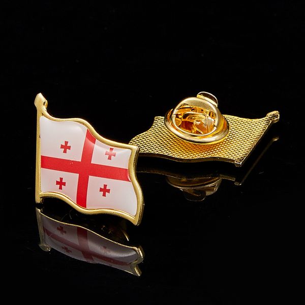30pcs georgia lapel pin safety pins country flag lapel pin craft badge brooch custom for men brooches
30pcs georgia lapel pin safety pins country flag lapel pin craft badge brooch custom for men brooches