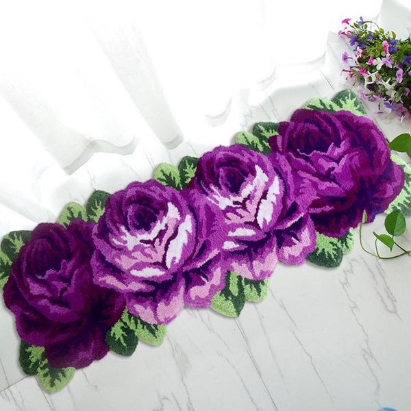 carpets 3d flocking rose mat handmade carpet purple plush art rug for home decoration wedding floor
carpets 3d flocking rose mat handmade carpet purple plush art rug for home decoration wedding floor