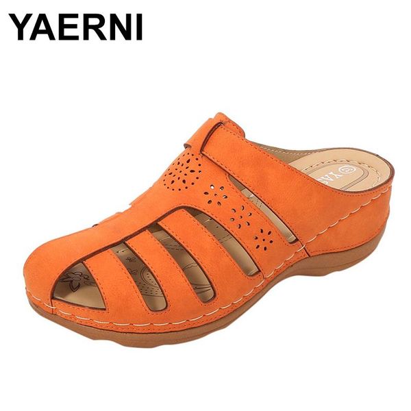 slippers yaerni women sandals summer ankle hollow round toe soft sole shoes woman comfortable female drop plus, Black
slippers yaerni women sandals summer ankle hollow round toe soft sole shoes woman comfortable female drop plus, Black