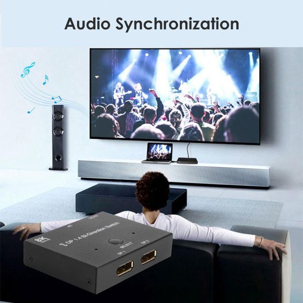 hubs 1.4 splitter 8k/60hz displayport dp bi-direction switcher projector monitors for household computer safety parts
hubs 1.4 splitter 8k/60hz displayport dp bi-direction switcher projector monitors for household computer safety parts