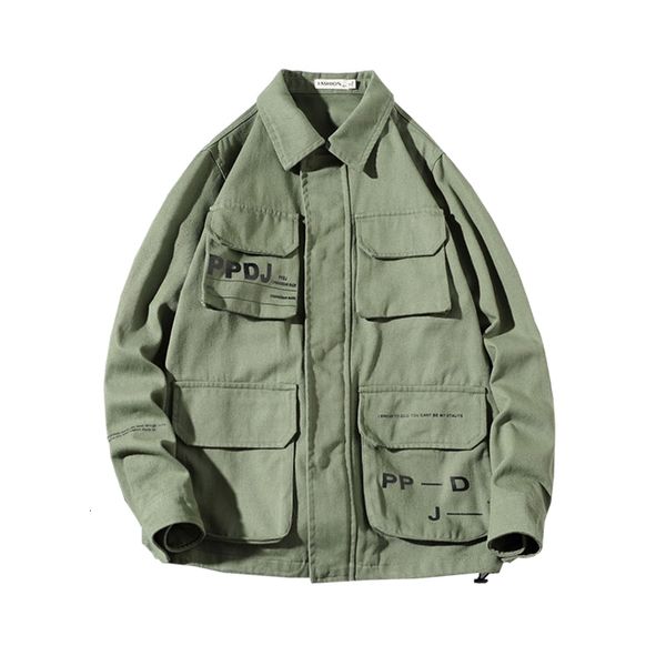 men's jackets 2021 men cargo and coats male streetwear fashion overalls outdoor muliti-pocket jacket 7nud, Black;brown
men's jackets 2021 men cargo and coats male streetwear fashion overalls outdoor muliti-pocket jacket 7nud, Black;brown