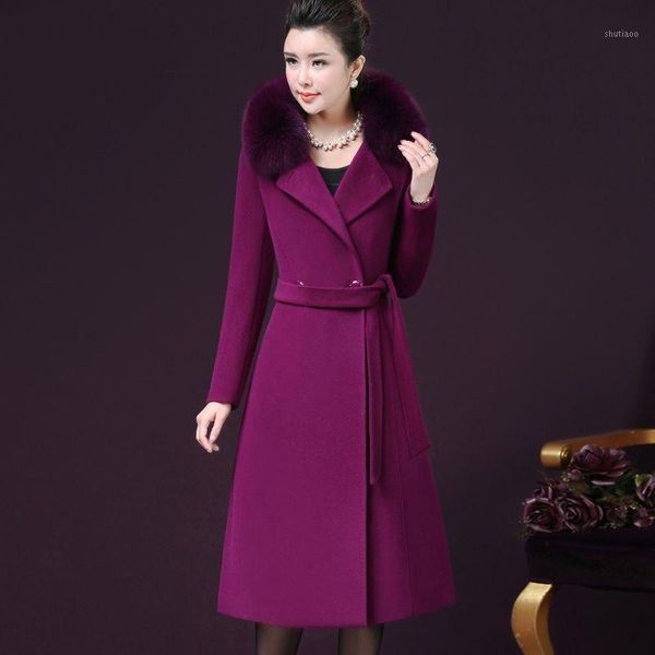 vintage stylish thick warm coat women 2021 fashion long sleeve pockets winter female outerwear chic 5xl women's wool & blends, Black
vintage stylish thick warm coat women 2021 fashion long sleeve pockets winter female outerwear chic 5xl women's wool & blends, Black