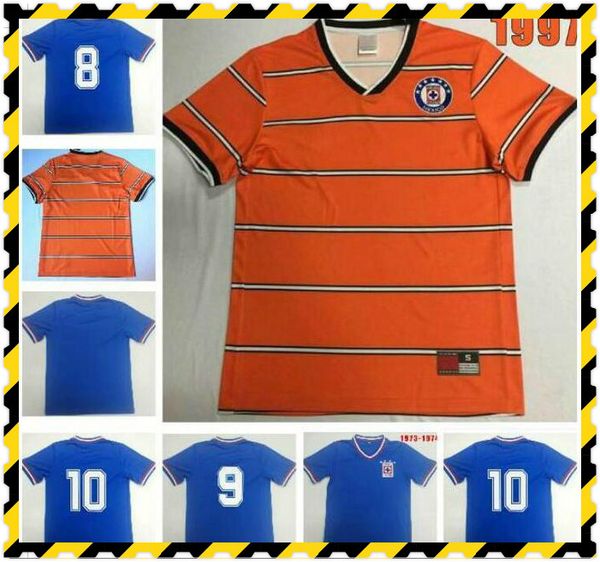 cruz azul 1973-1974 retro soccer jerseys home blue 1997 vintage classic football shirt quality, Black;yellow
cruz azul 1973-1974 retro soccer jerseys home blue 1997 vintage classic football shirt quality, Black;yellow