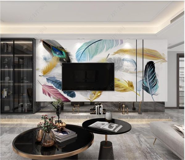 wallpapers custom po wallpaper for walls 3 d mural marble chinese style light luxury feather background wall papers home decoration
wallpapers custom po wallpaper for walls 3 d mural marble chinese style light luxury feather background wall papers home decoration