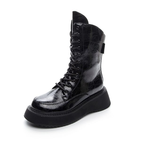 martin women's boots 2021 new autumn winter british style platform white casual women's leather western cowboy boots thick sole, Black
martin women's boots 2021 new autumn winter british style platform white casual women's leather western cowboy boots thick sole, Black