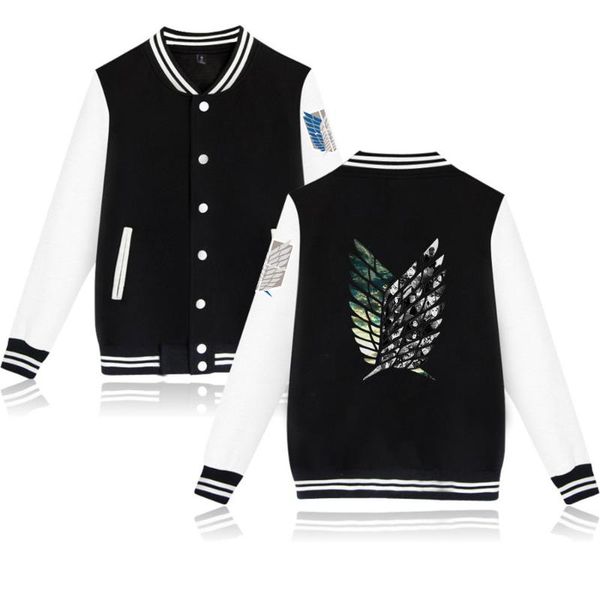 men's jackets 2021 attack on titan tracksuit baseball long sleeve jacket women harajuku casual streetwear clothes, Black;brown
men's jackets 2021 attack on titan tracksuit baseball long sleeve jacket women harajuku casual streetwear clothes, Black;brown