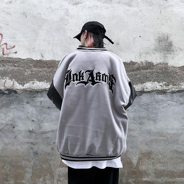 men's jackets men pu leather patchwork bomber jacket letter print spring and autumn college style thin baseball 2021, Black;brown
men's jackets men pu leather patchwork bomber jacket letter print spring and autumn college style thin baseball 2021, Black;brown