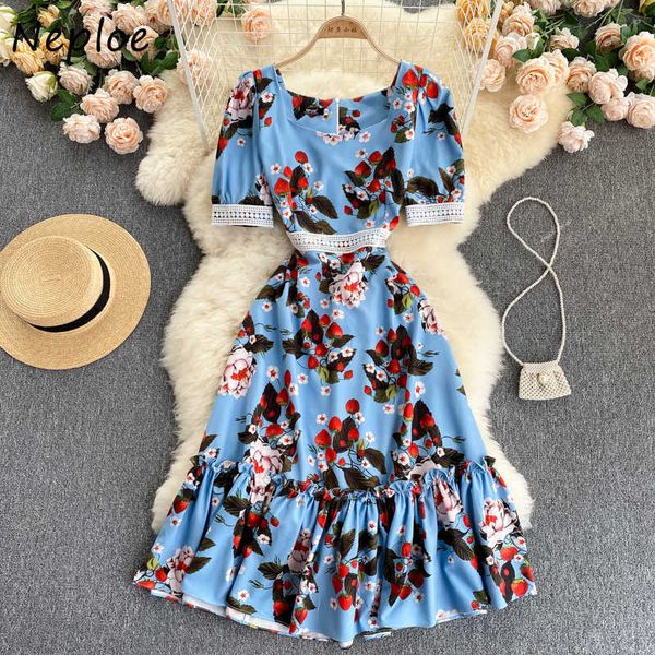 neploe field casual elegant vintage bodycon vestidos puff sleeve high waist a line dress floral print square collar female robe c0607, Black;gray
neploe field casual elegant vintage bodycon vestidos puff sleeve high waist a line dress floral print square collar female robe c0607, Black;gray