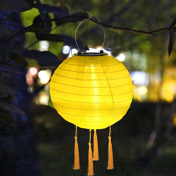 solar lamps waterproof nylon cloth 10inch led lantern outdoor hanging global lamp with tassel
solar lamps waterproof nylon cloth 10inch led lantern outdoor hanging global lamp with tassel