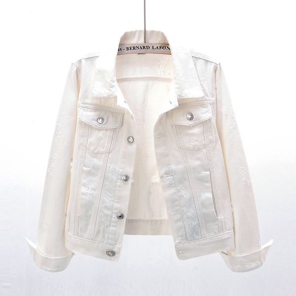 jacket korean spring fashion white denim women harajuku long sleeve outwear chaqueta mujer frayed slim jeans jacket coat female, Black;brown
jacket korean spring fashion white denim women harajuku long sleeve outwear chaqueta mujer frayed slim jeans jacket coat female, Black;brown