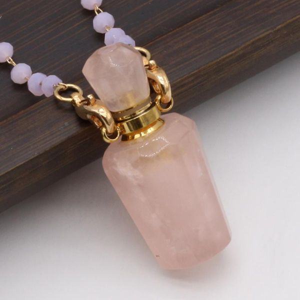 pendant necklaces 2021 natural semi-precious stone powder crystal perfume bottle boutique making diy fashion charm necklace jewelry, Silver
pendant necklaces 2021 natural semi-precious stone powder crystal perfume bottle boutique making diy fashion charm necklace jewelry, Silver