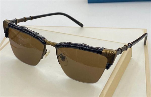 new fashion design sunglasses 0660 square half frame bamboo shape design frame popular style uv 400 lens eyewear, White;black 
new fashion design sunglasses 0660 square half frame bamboo shape design frame popular style uv 400 lens eyewear, White;black