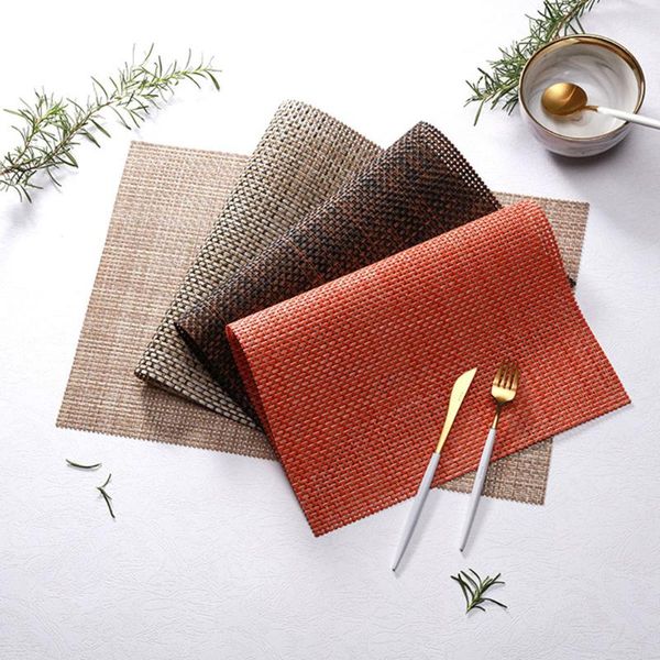 placemats pvc table bowl set de mats non slip heat resistant stain pads nirdic home decoration placemat &
placemats pvc table bowl set de mats non slip heat resistant stain pads nirdic home decoration placemat &
