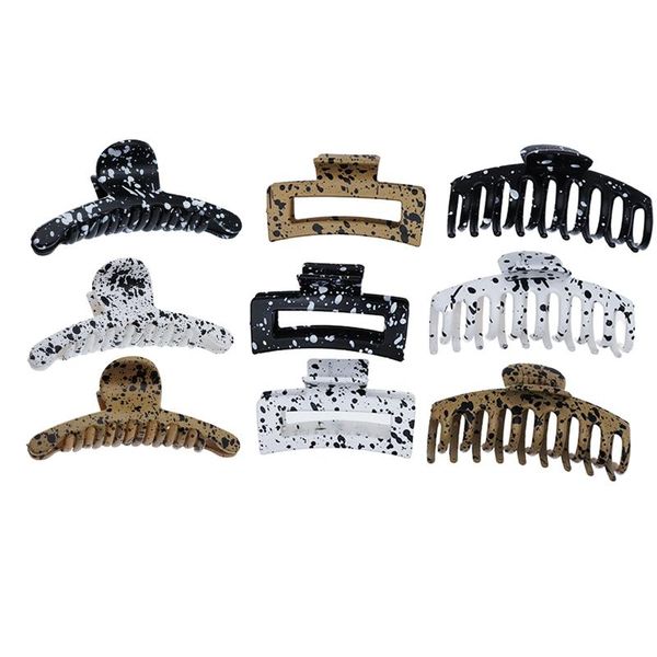 hair clips 3 pcs/set claw clip for women tough plastic clamps crab styling tools accessories
hair clips 3 pcs/set claw clip for women tough plastic clamps crab styling tools accessories