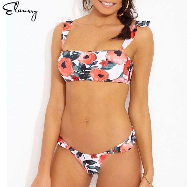 women's swimwear bikini set printing floral swimsuit low waist brazilian cute bathing suits 2021 beach wear, White;black
women's swimwear bikini set printing floral swimsuit low waist brazilian cute bathing suits 2021 beach wear, White;black