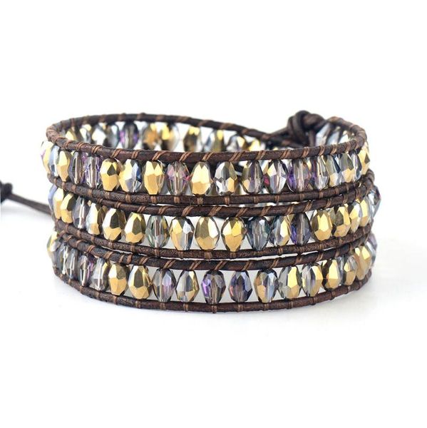 cuff women bracelets teardrop crystal leather rope wrap fashion bohemia rhinestone bracelet friend gifts, White
cuff women bracelets teardrop crystal leather rope wrap fashion bohemia rhinestone bracelet friend gifts, White