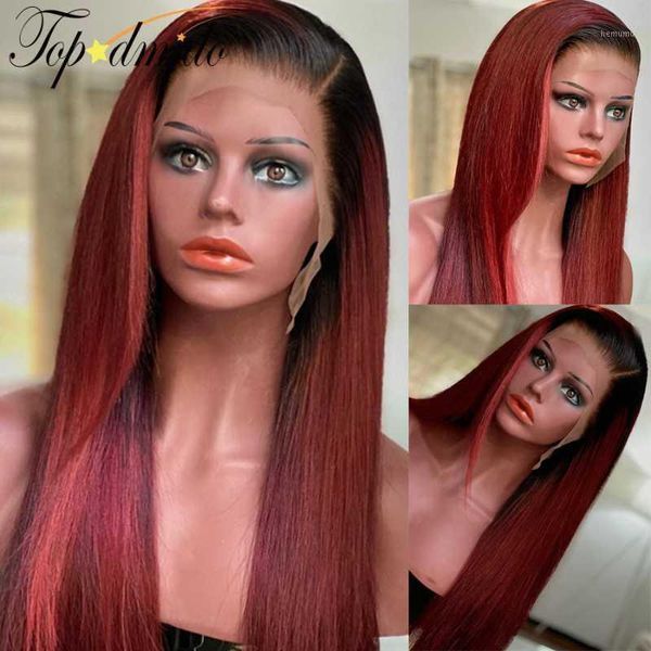 dmido #1b red dark color peruvian hair lace front wigs pre plucked straight 13x6 human remy wig 150% density1, Black;brown
dmido #1b red dark color peruvian hair lace front wigs pre plucked straight 13x6 human remy wig 150% density1, Black;brown