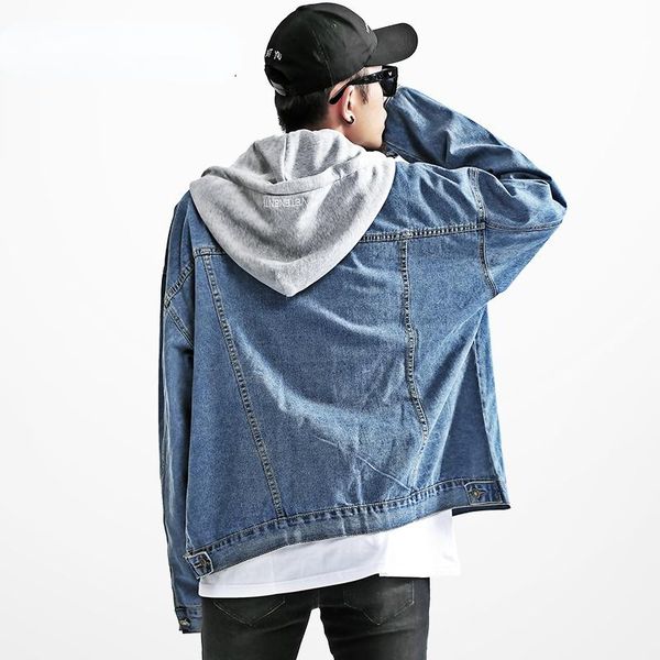 men's jackets spring autumn women coats loose solid thin hooded hip-hop couple vintage harajuku simple all-match fashion casual denim, Black;brown
men's jackets spring autumn women coats loose solid thin hooded hip-hop couple vintage harajuku simple all-match fashion casual denim, Black;brown