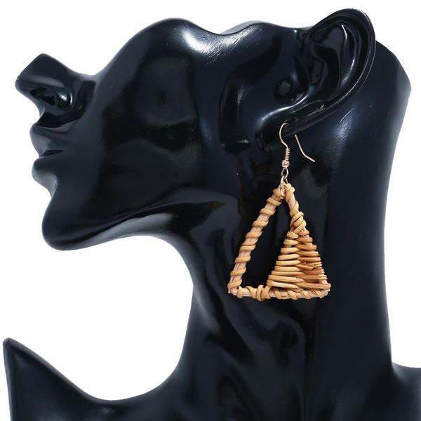 bohemian ethnic rattan hand-knit cutout triangle pendant earrings fashion simple original women's personality jewelry dangle & chandeli, Silver
bohemian ethnic rattan hand-knit cutout triangle pendant earrings fashion simple original women's personality jewelry dangle & chandeli, Silver