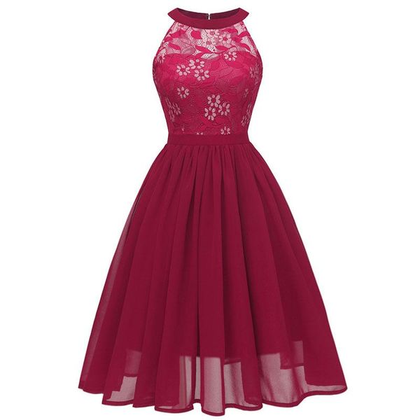 casual dresses women sleeveless lace dress bridesmaids robe maxi red o-neck college style summer fashion party, Black;gray
casual dresses women sleeveless lace dress bridesmaids robe maxi red o-neck college style summer fashion party, Black;gray