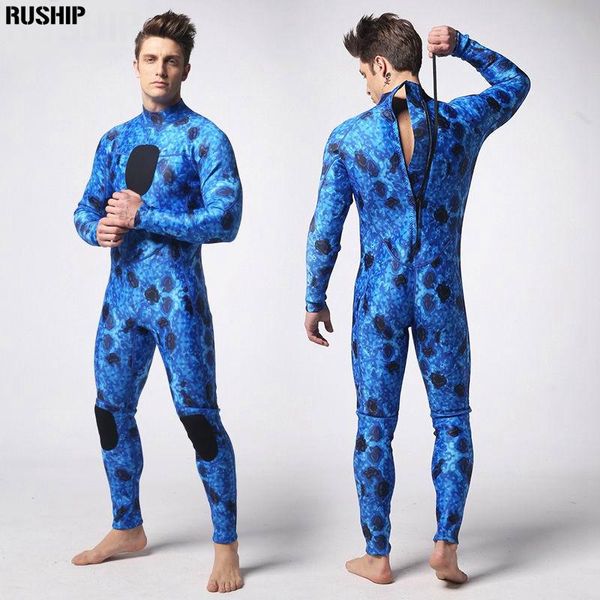 one-piece suits 3mm professional diving suit camo blue wetsuit neoprene inside nylon outside super stretch lycra chest both knee with fabric
one-piece suits 3mm professional diving suit camo blue wetsuit neoprene inside nylon outside super stretch lycra chest both knee with fabric