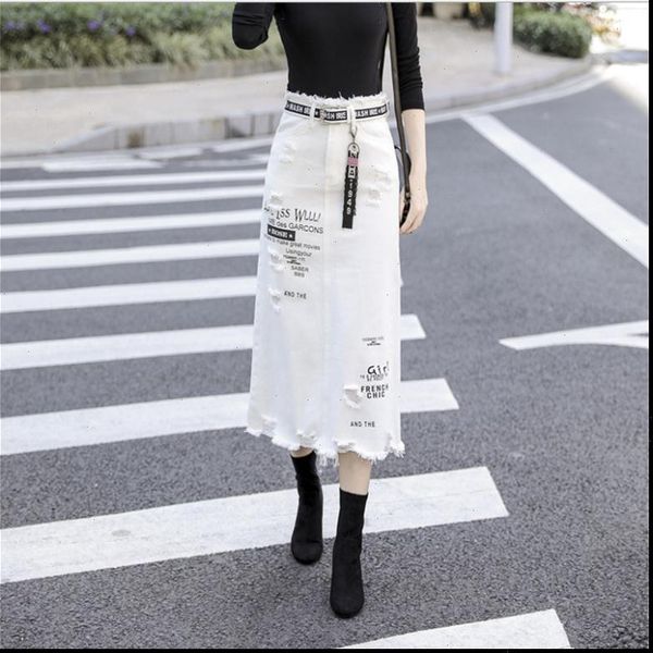 letter printing ripped denim womens skirt fashion high waist large size a line jeans s 5xl white saias j3188, Black
letter printing ripped denim womens skirt fashion high waist large size a line jeans s 5xl white saias j3188, Black