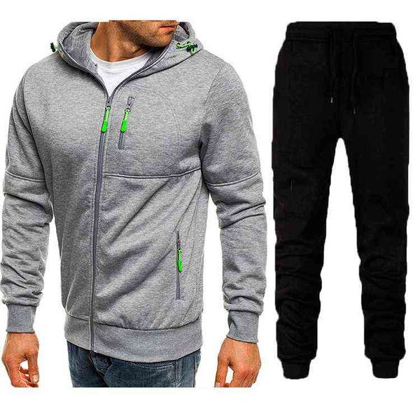 2021 men's set tracksuit casual zipper jackets male warm coat hoodie and pants 2 pieces sets jogger suit sweatshirt cardigian, Gray
2021 men's set tracksuit casual zipper jackets male warm coat hoodie and pants 2 pieces sets jogger suit sweatshirt cardigian, Gray
