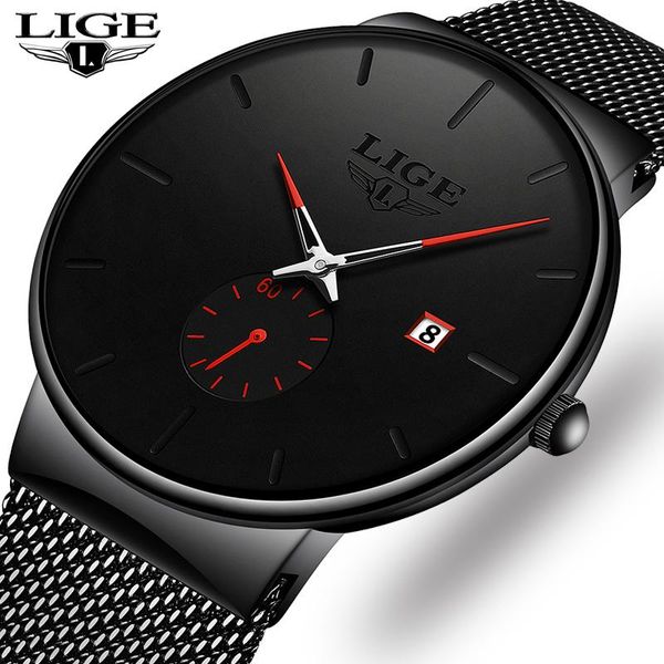 wristwatches lige 9969 mesh steel men watches ultra-thin waterproof quartz watch casual sport clock male 2021, Slivery;brown
wristwatches lige 9969 mesh steel men watches ultra-thin waterproof quartz watch casual sport clock male 2021, Slivery;brown