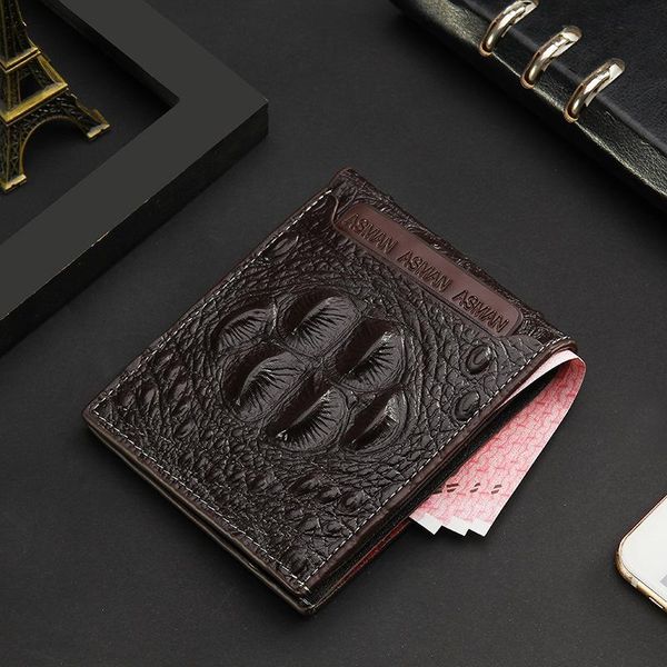 wallets men crocodile pattern short male purses money clip id card holder carteira masculina purse draw a coin, Red;black
wallets men crocodile pattern short male purses money clip id card holder carteira masculina purse draw a coin, Red;black