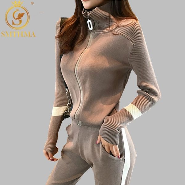 winte long sleeve zipper knit cardigans + pencil pants women fashion trendy tracksuits slim jacket trousers sets 210520, White
winte long sleeve zipper knit cardigans + pencil pants women fashion trendy tracksuits slim jacket trousers sets 210520, White